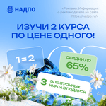 Скидка 65% на заказ