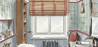 Курс Скетчинг для дизайнеров интерьера от Skillbox