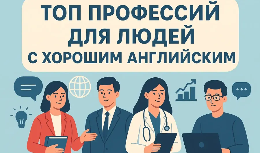 Топ профессий для людей с хорошим английским