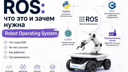 ROS в робототехнике: что это и зачем нужна Robot Operating System