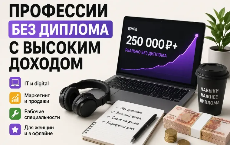 Высокооплачиваемые профессии без высшего образования: список и зарплаты в 2026 году