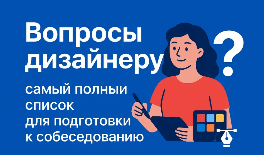 120 вопросов с примерами ответов для собеседования на дизайнеров: веб, графический, UX/UI