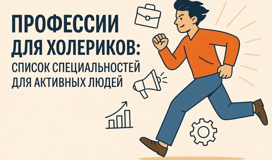 Топ-15 профессий для холериков: какую специальность выбрать с активным темпераментом
Топ-15 профессий для холериков: какую специальность выбрать с активным темпераментом