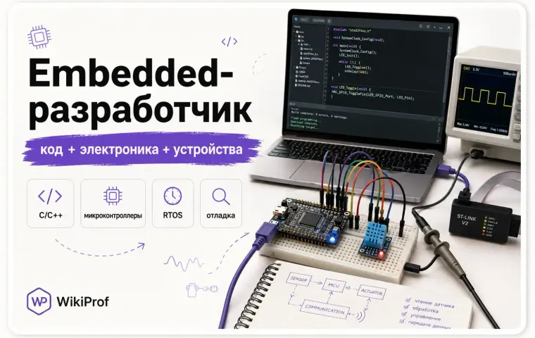 Кто такой Embedded-разработчик, задачи и обязанности 