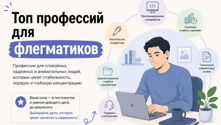 Топ-15 профессий для флегматиков: лучшие спокойные специальности