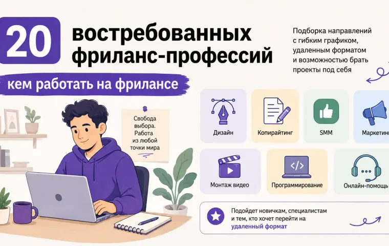 20 востребованных фриланс-профессий: кем работать на фрилансе