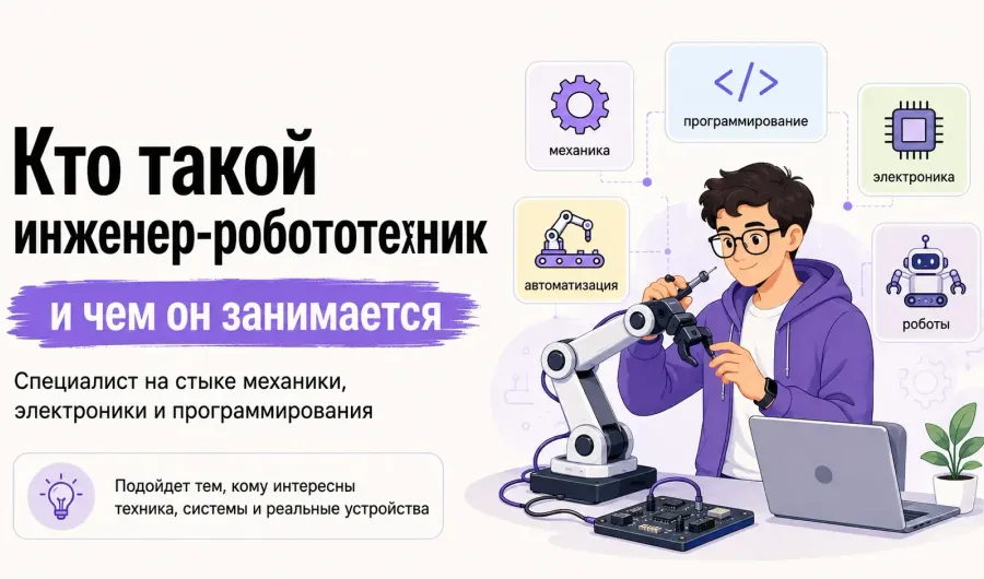 Кто такой инженер-робототехник: профессия, задачи и путь в отрасль