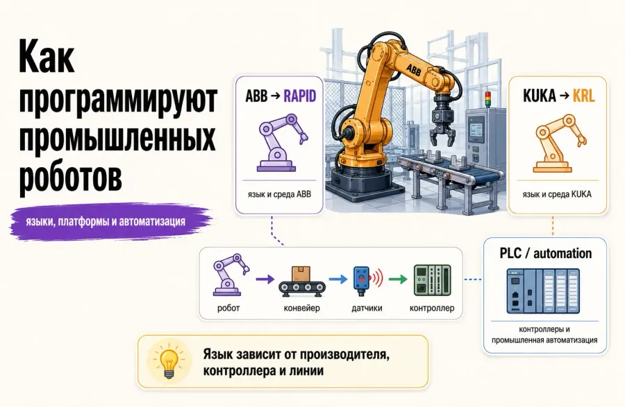 Как программируют роботов