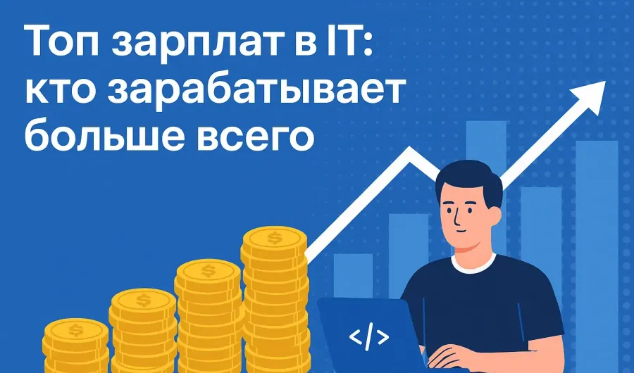 Зарплаты айтишников в 2025 году: кто зарабатывает больше всех Зарплаты айтишников в 2025 году: кто зарабатывает больше всех