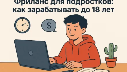 Фриланс для подростков: как зарабатывать до 18 лет