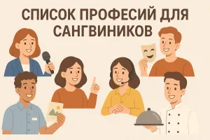 Топ профессий для Сангвиников: какую специальность выбрать, чтобы получать удовольствие
