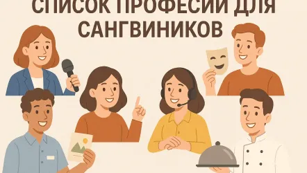 Топ профессий для Сангвиников: какую специальность выбрать, чтобы получать удовольствие