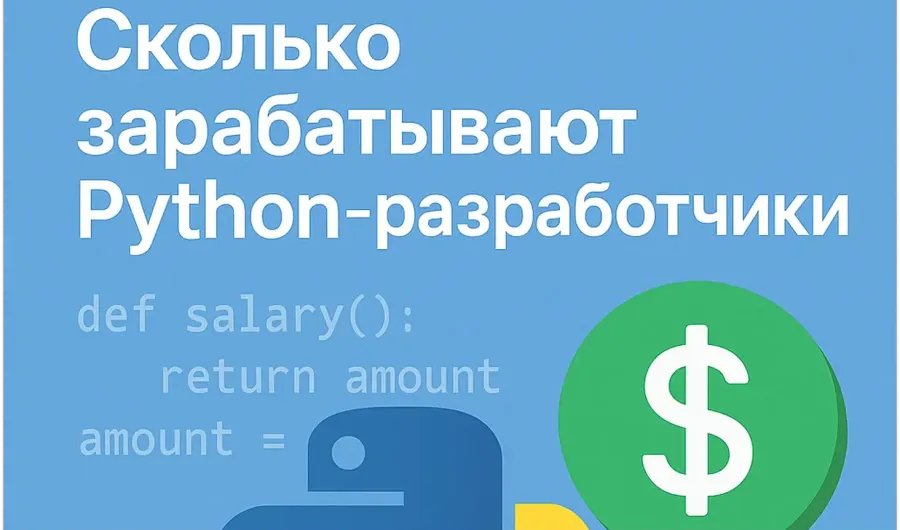 Зарплата Python-разработчика в 2025 году: сколько получает специалист