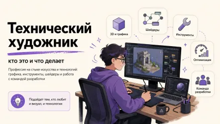 Технический художник в игровой графике: роль, навыки и карьерные перспективы Технический художник в игровой графике: роль, навыки и карьерные перспективы