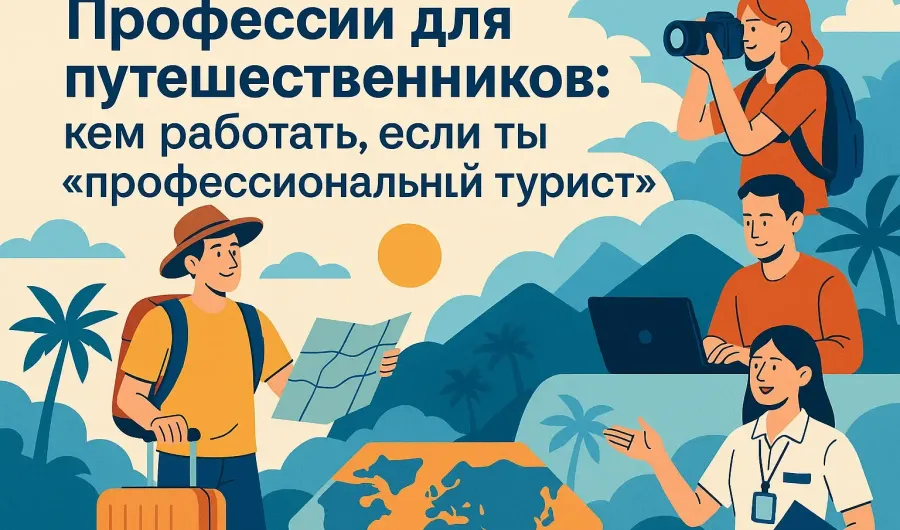 Лучшие профессии для путешественников: кем работать профессиональному туристу 