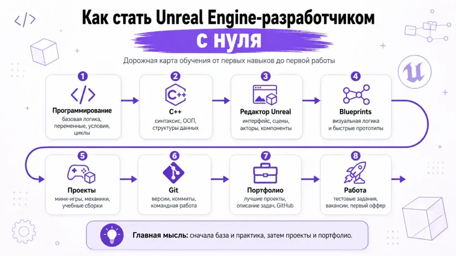 Как стать Unreal Engine-разработчиком