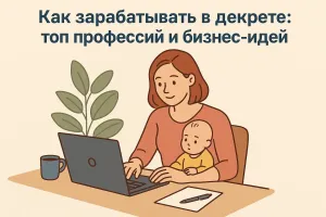 Как зарабатывать в декрете: топ профессий и бизнес-идей 