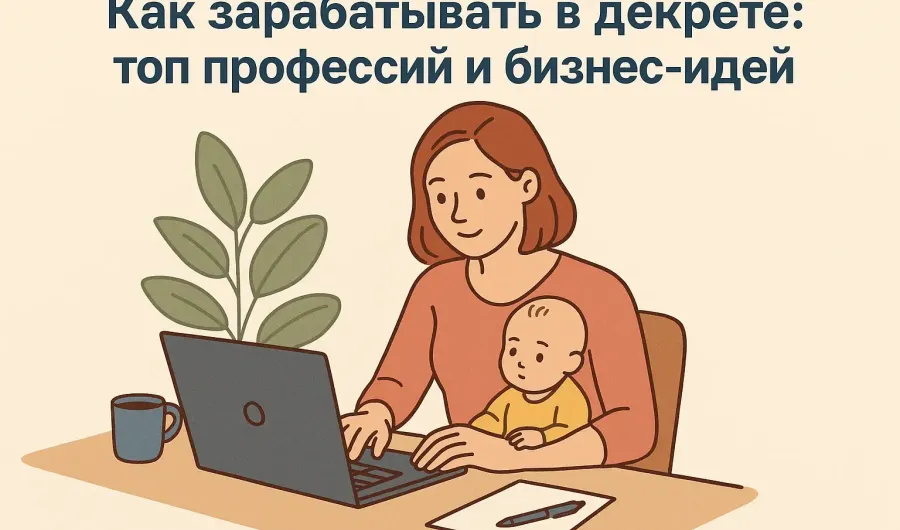 Как зарабатывать в декрете: топ профессий и бизнес-идей Как зарабатывать в декрете: топ профессий и бизнес-идей